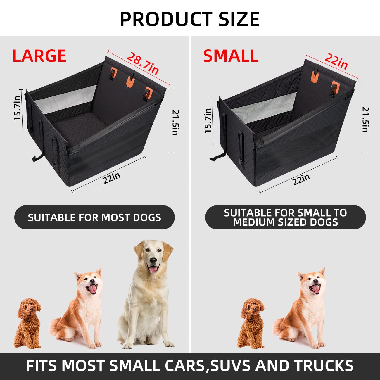 TKYZ backseat space demonstrates roomy dog zone improves travel comfort.