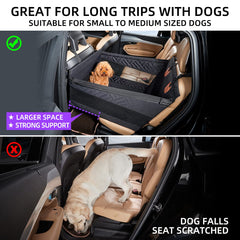 TKYZ dog seat cover waterproof material keeps car clean after muddy adventures