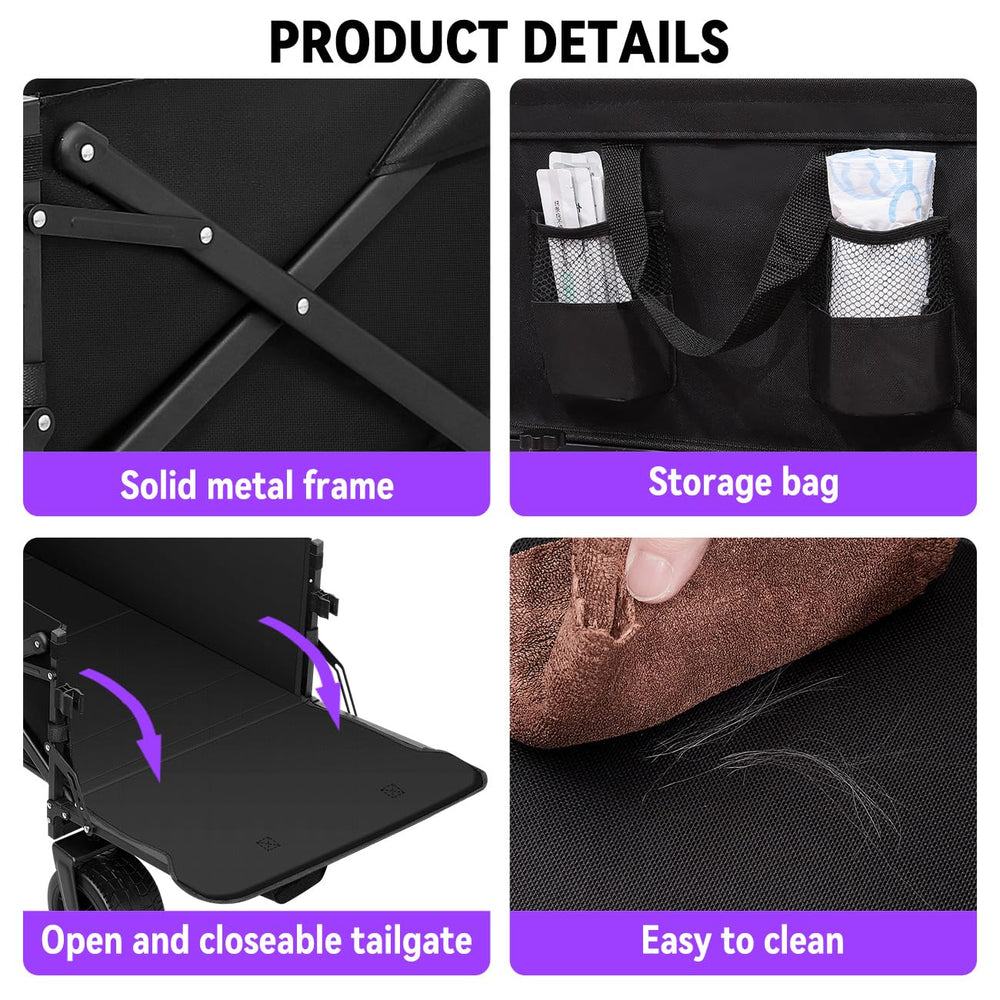 TKYZ adjustable-handle design for a comfortable push angle.