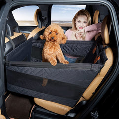 TKYZ medium dog car seat back-seat extender expanding space for larger dogs