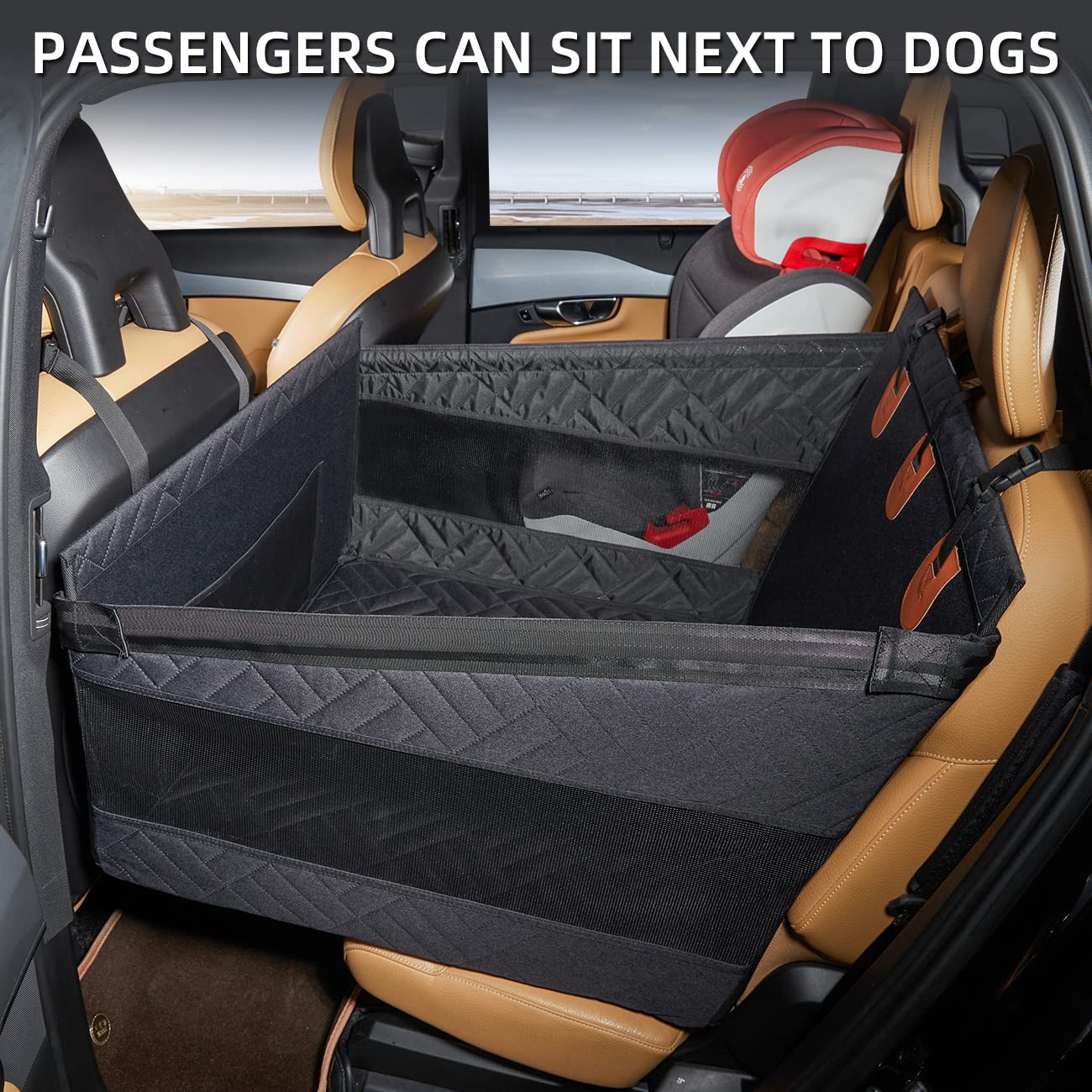 TKYZ waterproof dog seat cover—easy cleaning after muddy or wet adventures.