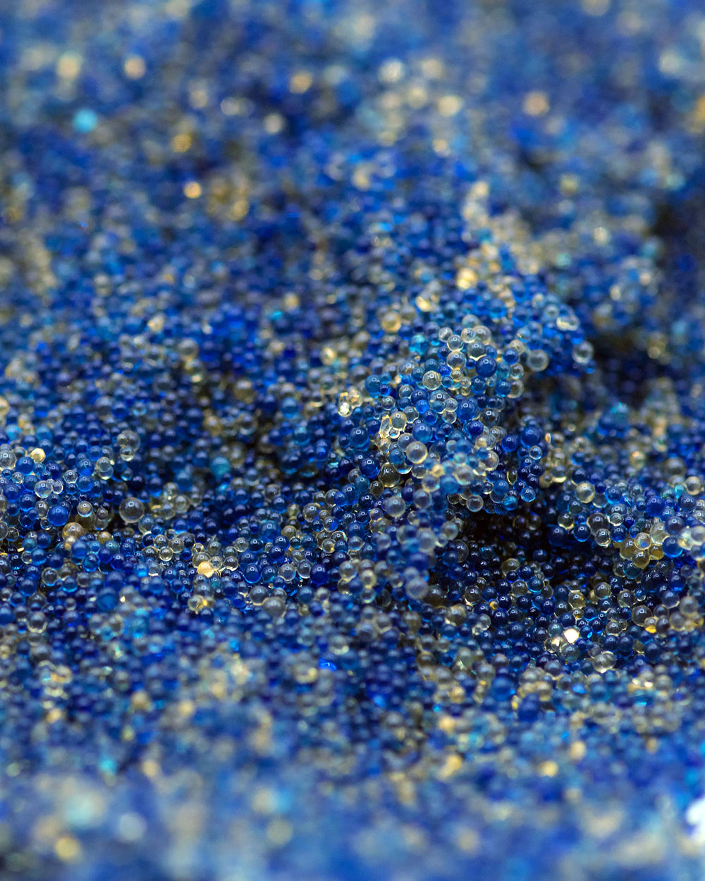 TL Reefs DI resin ready to fill a standard 10-inch cartridge for quick replacement.