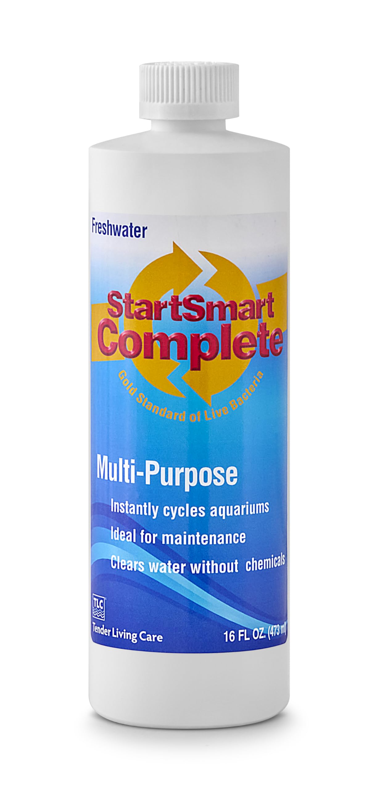 TLC StartSmart dosing spoon demonstrates simple dosage for various tank sizes