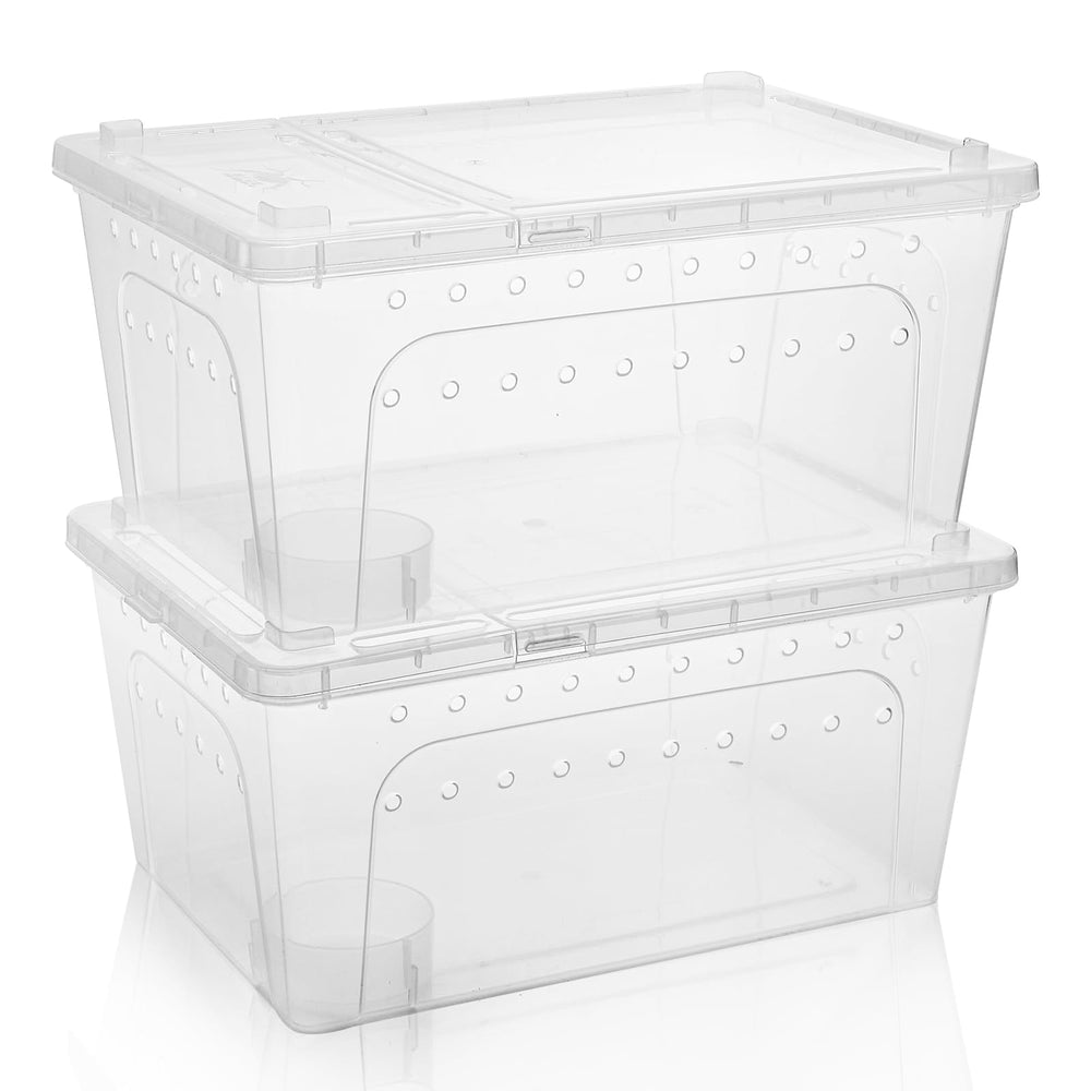 Tlence stackable design with interlocking tabs prevents collapse during storage