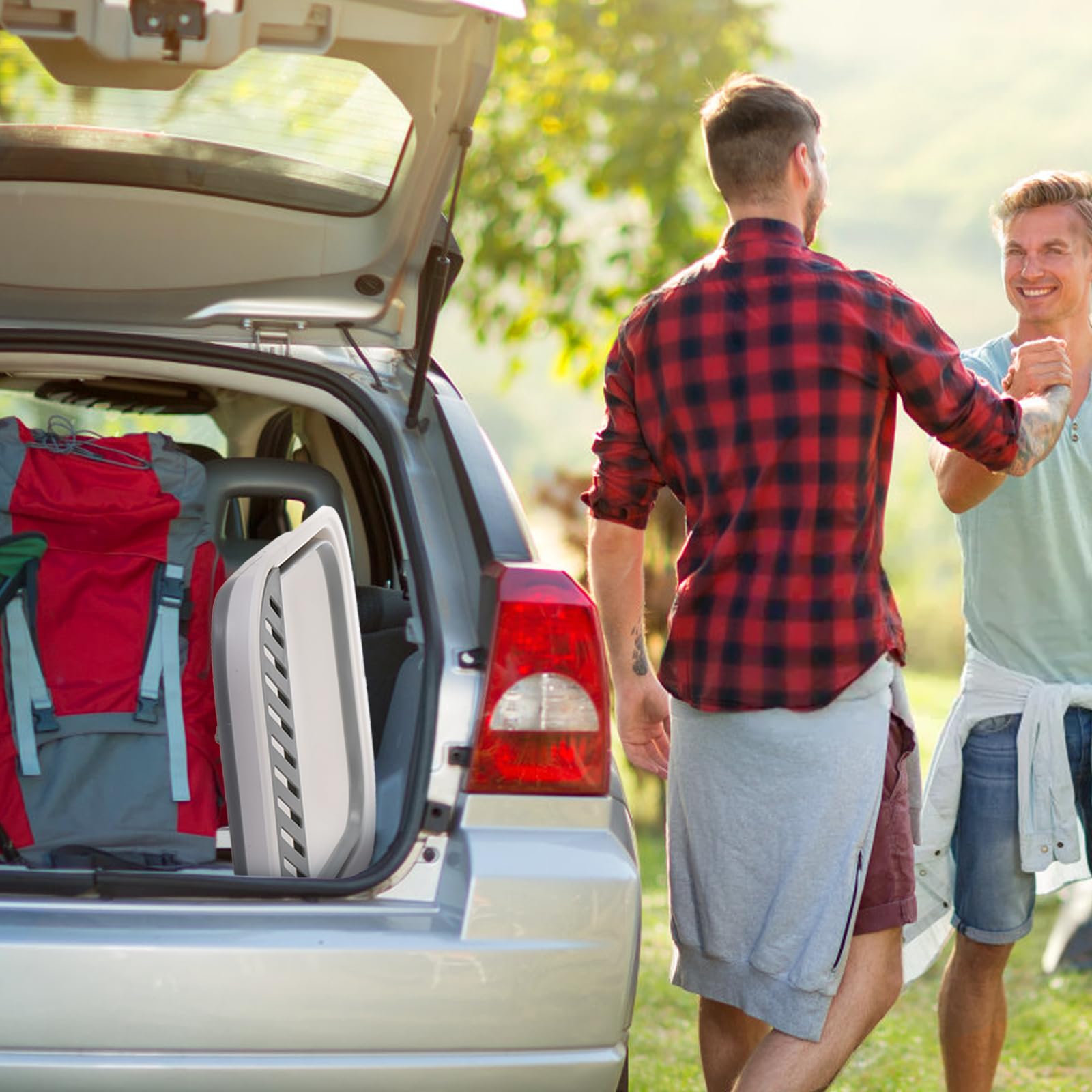 Tlence collapsible cat litter box includes scoop for easy cleaning