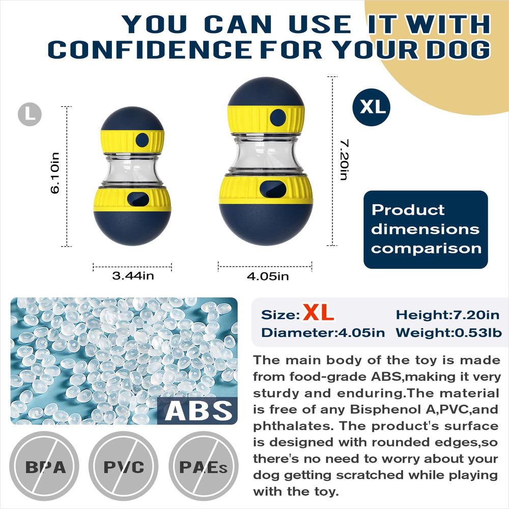 TLKNG treat dispenser promotes slow eating and pet enrichment.