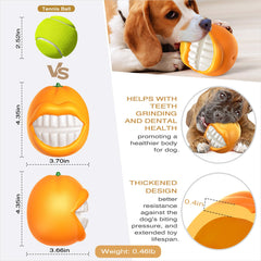 TLKNG toy with embedded squeaker offers instant excitement during play.