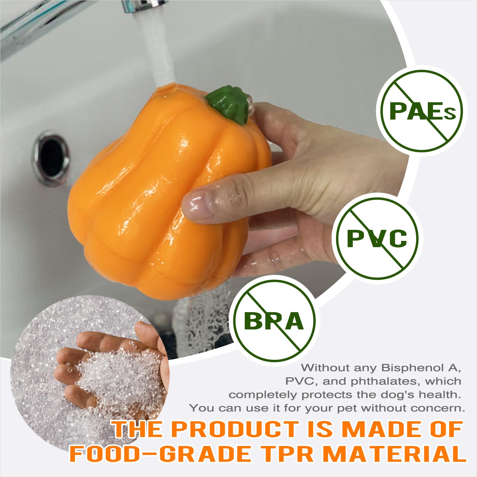 TLKNG one-piece design minimizes breakage and small parts during tough chews.