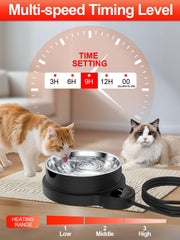 TLXLT detachable stainless steel inner bowl eases cleaning after outdoor use.