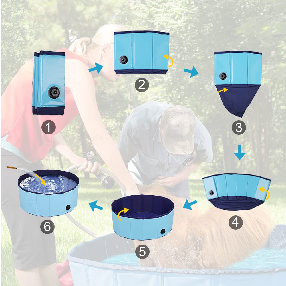 TMbsfatn all-pets-use-pool suitable for dogs and cats