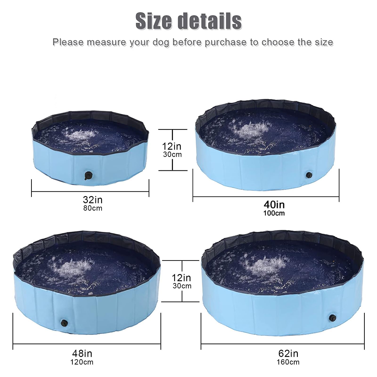TMbsfatn dog pool outdoor use suits backyard and beach adventures.