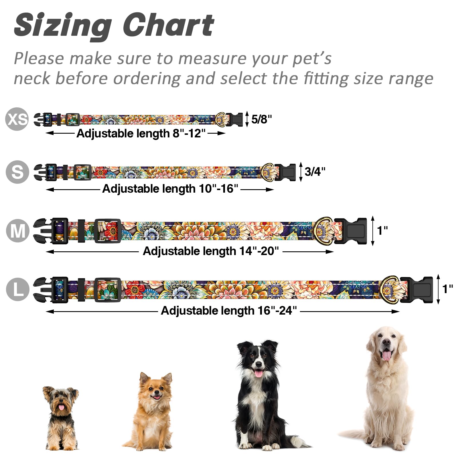 TMOODEL size chart neck measurement guide helps find the perfect fit.