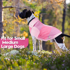 To A Turn half-chest lapel detail image, stylish yet practical pet clothing option.