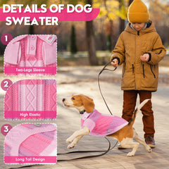 To A Turn sleeveless design image, freedom of movement for active dogs.