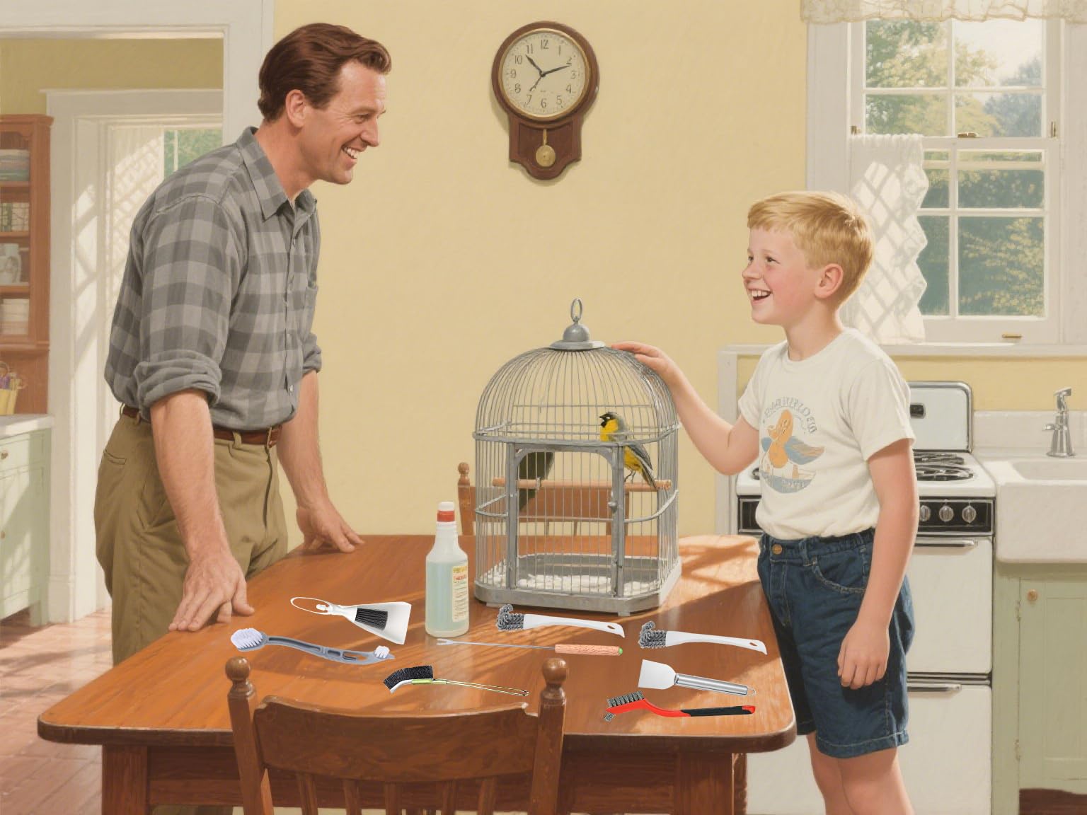 TOAINRSI angled brushes reach tight corners for precise cleaning.