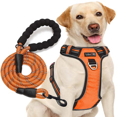 tobeDRI no-pull harness front view shows adjustable fit and control