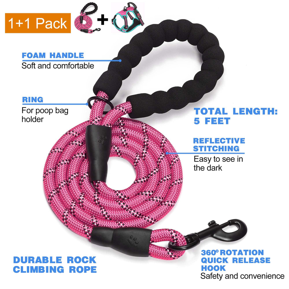 tobeDRI easy-on quick-buckle harness simplifies daily dog walks with secure fit