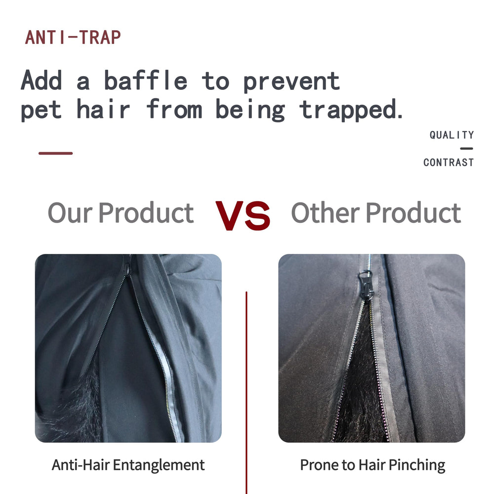 TOBOSS dog raincoat leg-sleeves provide 360° protection without tripping.