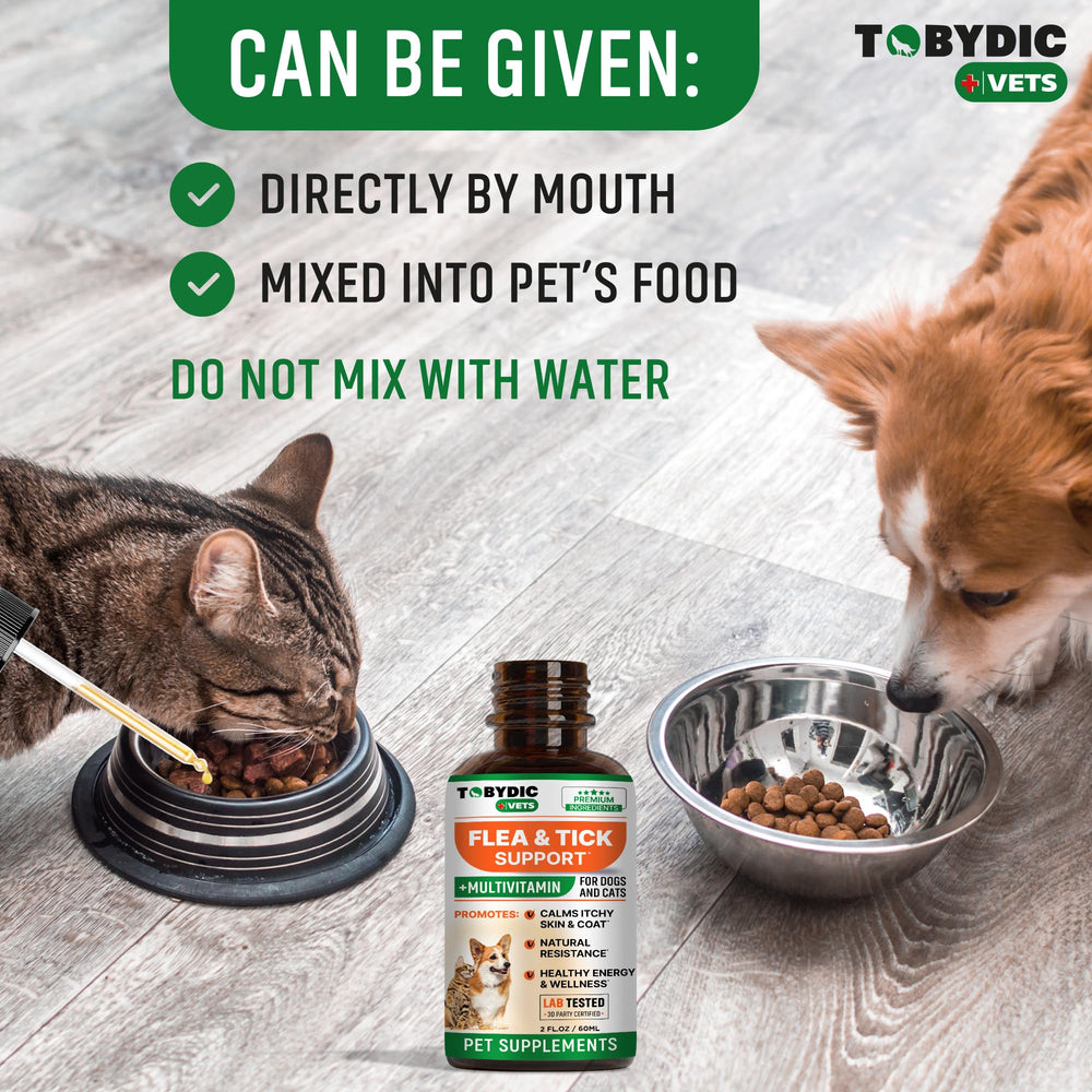 TOBYDIC easy dosing pet drops for straightforward administration