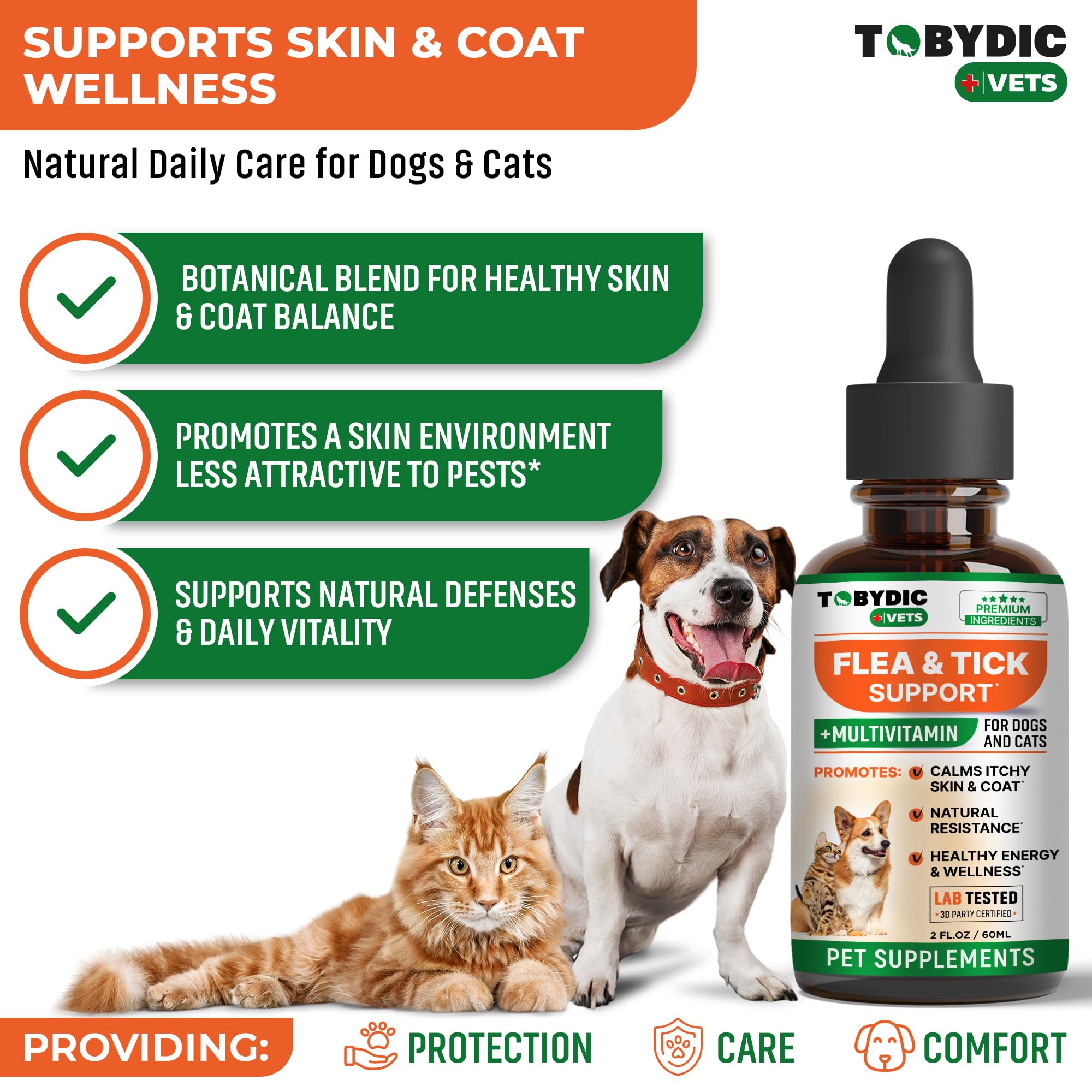 TOBYDIC puppy and kitten drops application for simple administration