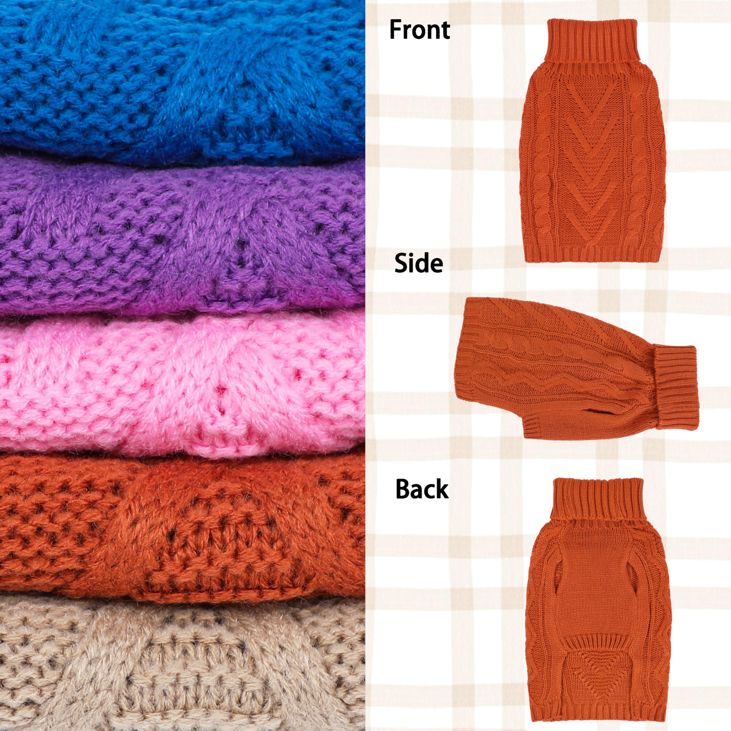Tochibabe knit texture close-up underscores soft, high-density acrylic warmth and durable wear.