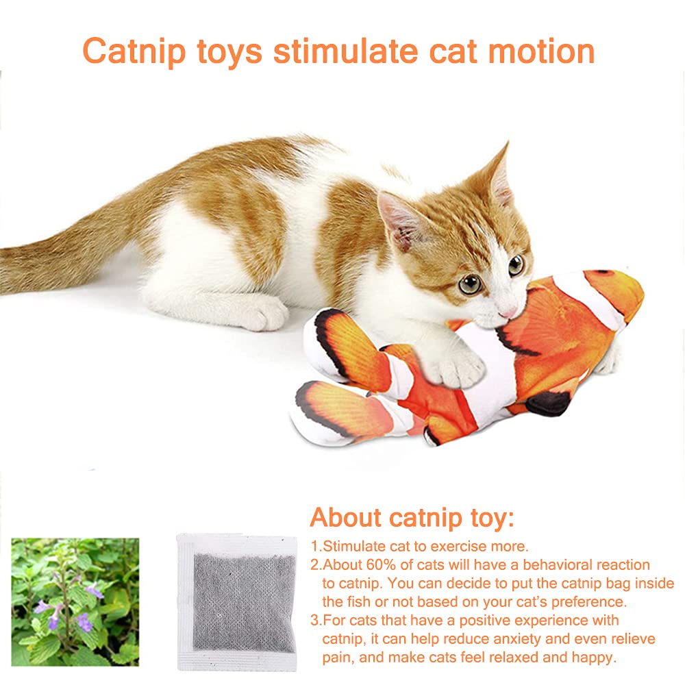 Tocirelo catnip pouch inside enhances attraction during solo play sessions.