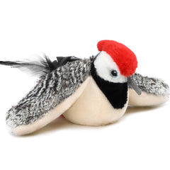 Tocirelo Flappy Bird Cat Toy shows wings flap, encouraging active play and hunting instincts.