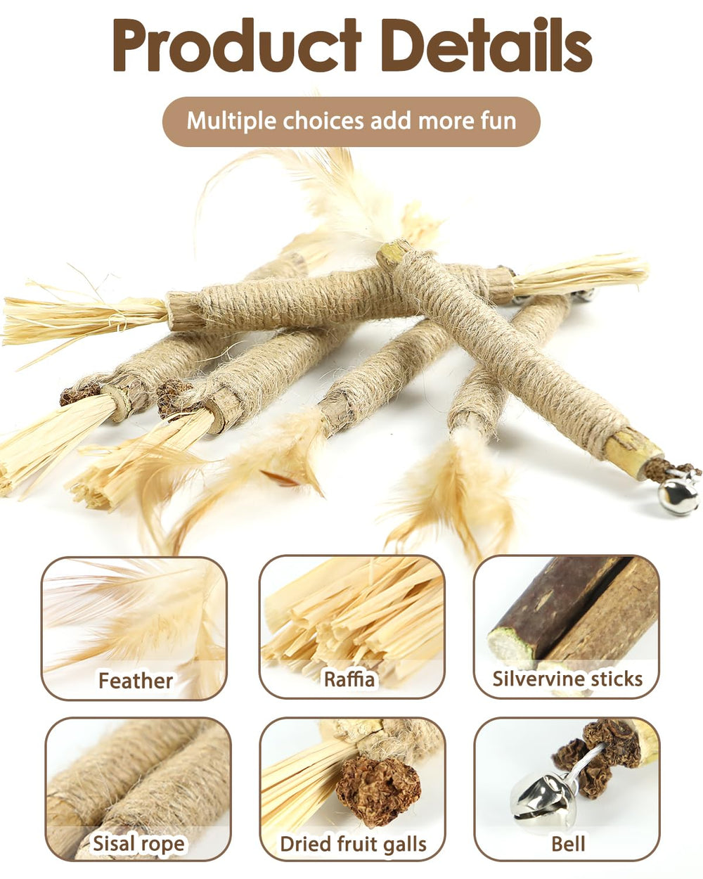 Tocirelo indoor cat playing with silvervine toy potential stress-relief through sniffing and nuzzling