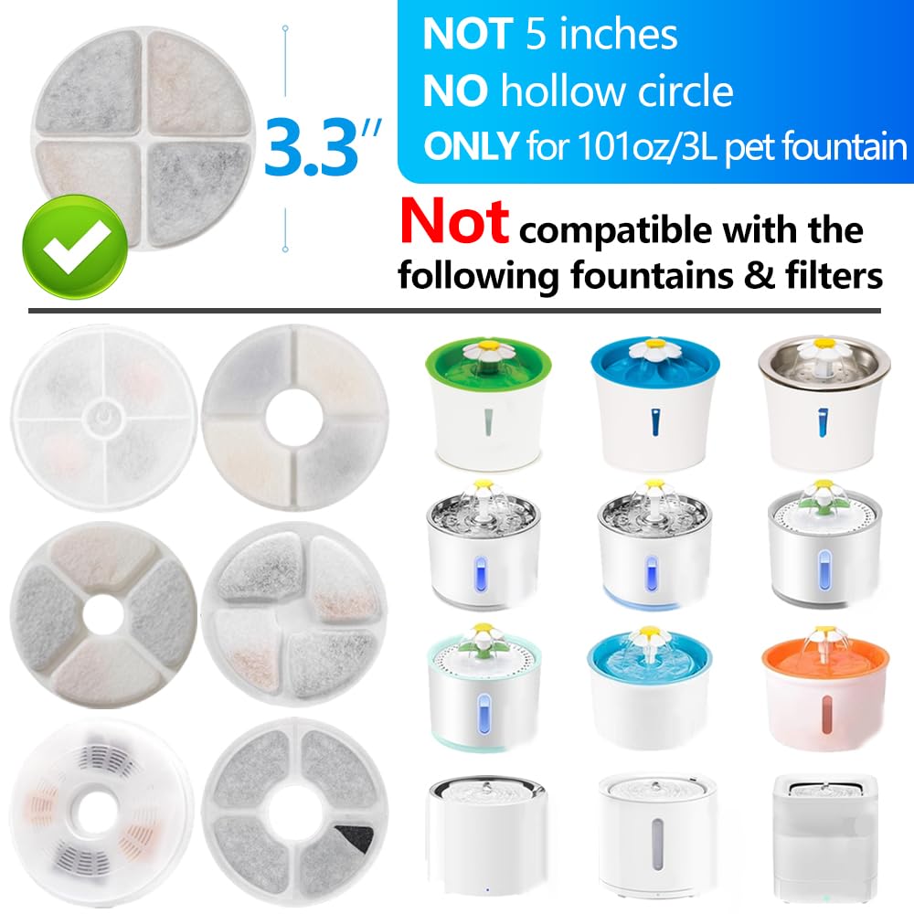 TOGGATH cat fountain filter assembly close-up shows filtration components for better hydration.