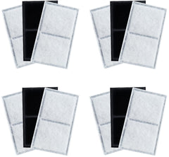 TOGGATH pet fountain filter pack 12 keeps water fresh with simple replacement.