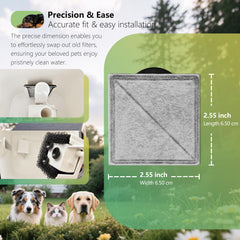 TOGGATH carbon layer close-up highlighting purification for odor-free drinking water
