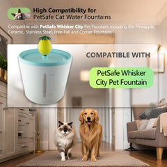 TOGGATH large-size filter fits 500x250 fountains for thorough filtration