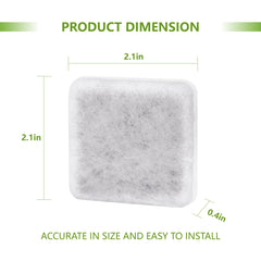 TOGGATH odor-reducing filtration keeps water tasting clean for pets.