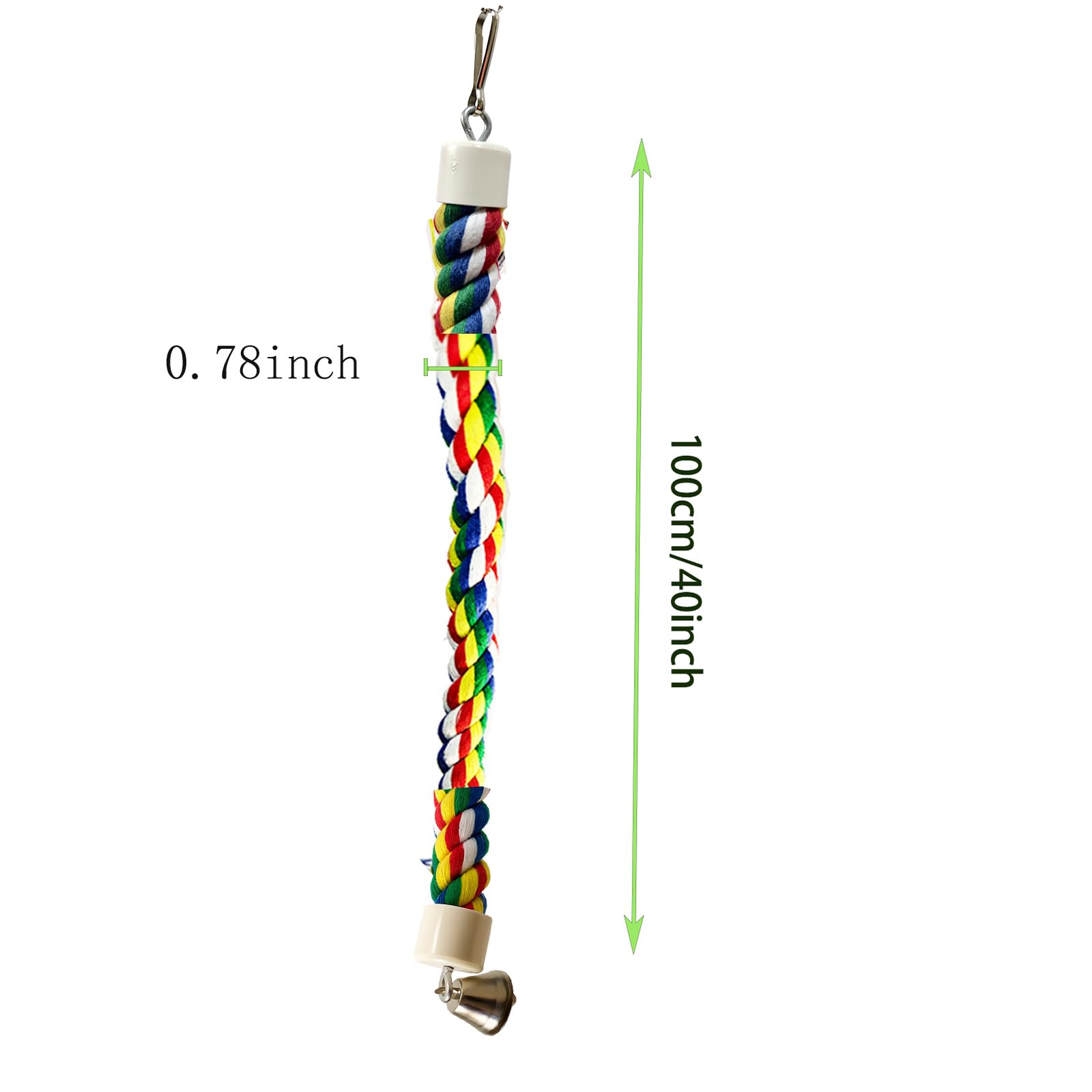 TogyGooty all-bird-sizes perch suits conures, cockatiels, lovebirds, and more.