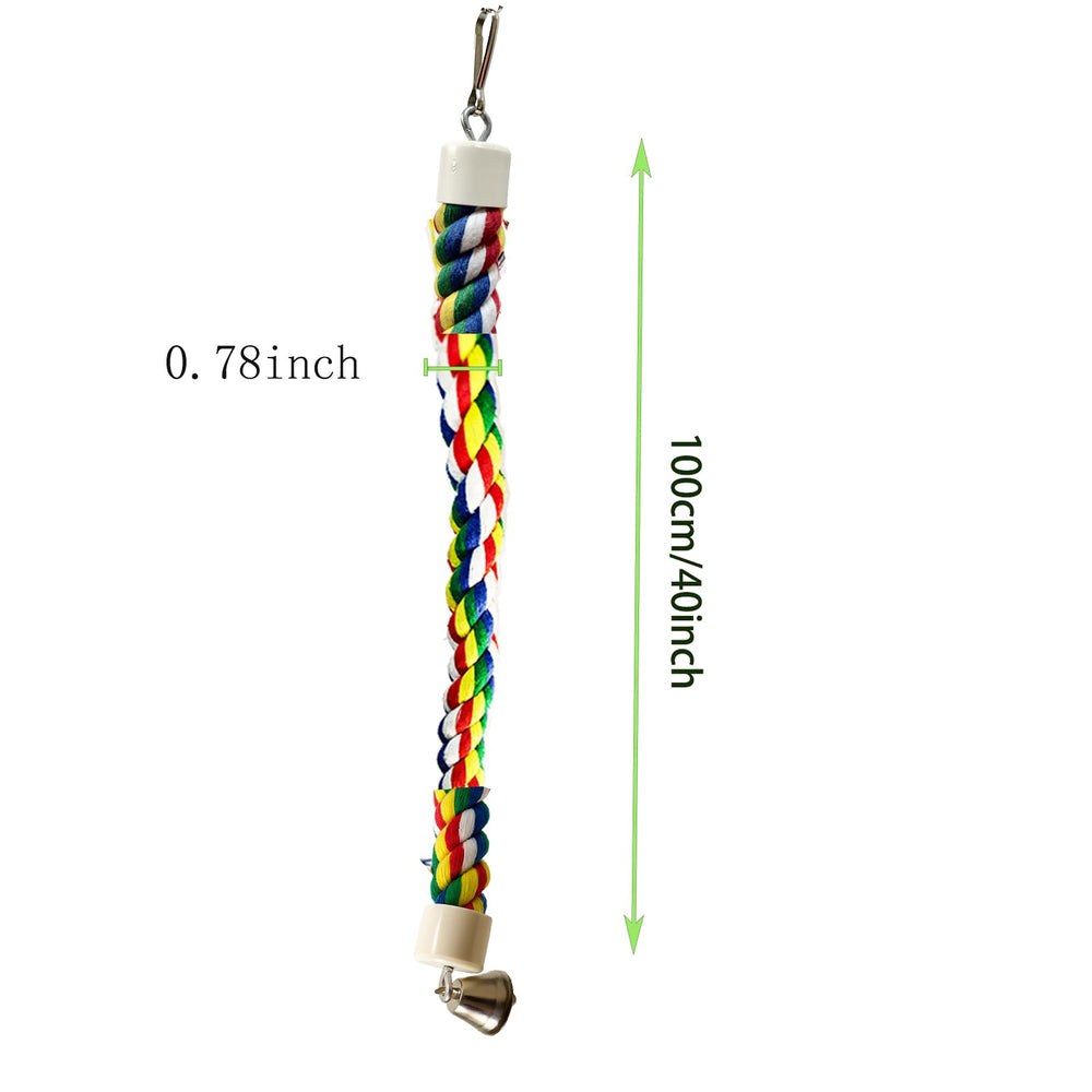 TogyGooty all-bird-sizes perch suits conures, cockatiels, lovebirds, and more.
