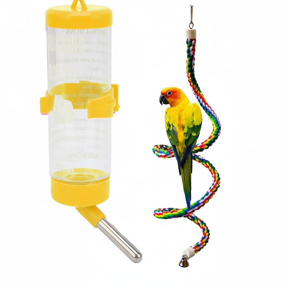 TogyGooty bird rope perch for versatile shaping, enabling comfy perches and play.