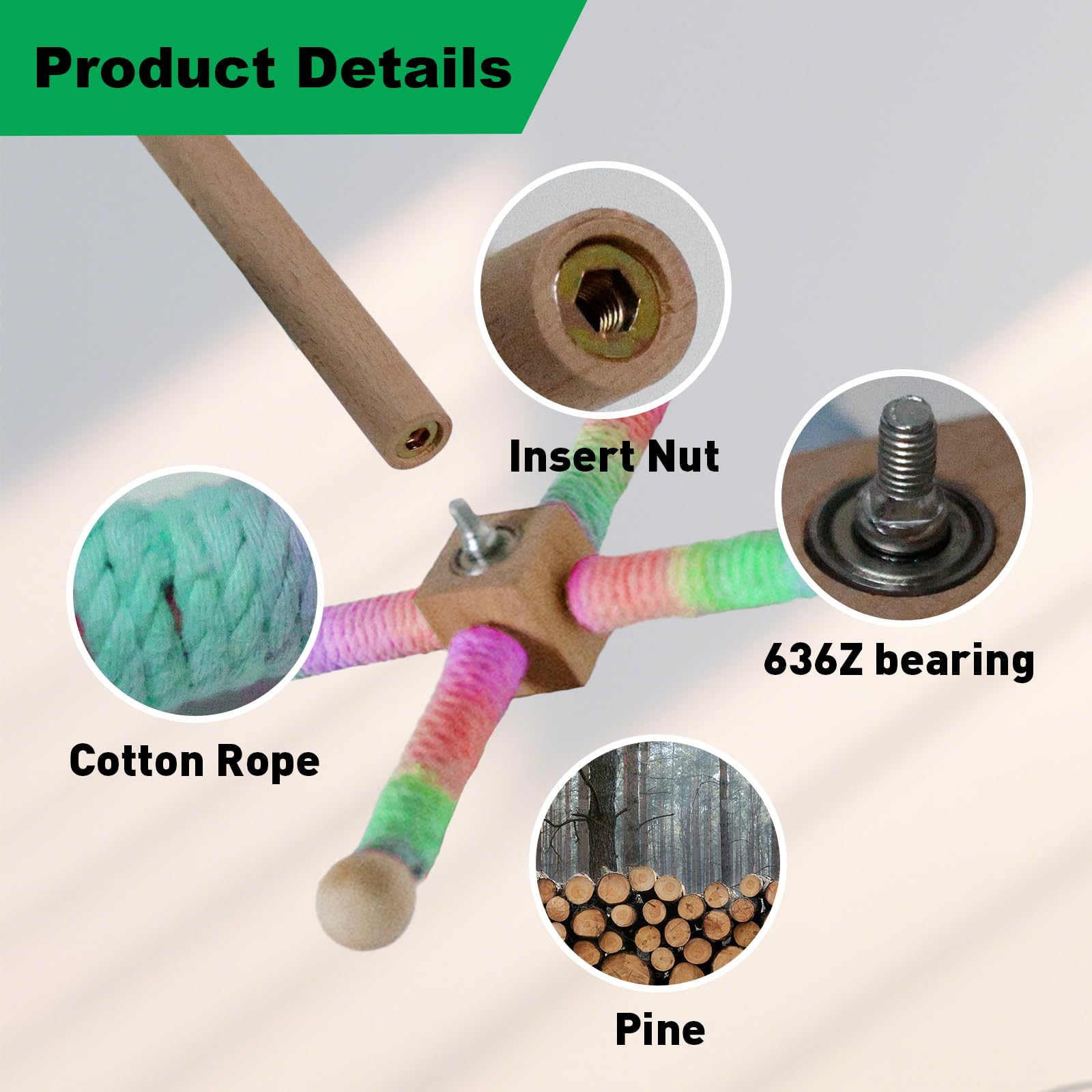 TogyGooty Easy clip-on installation perch enables tool-free setup