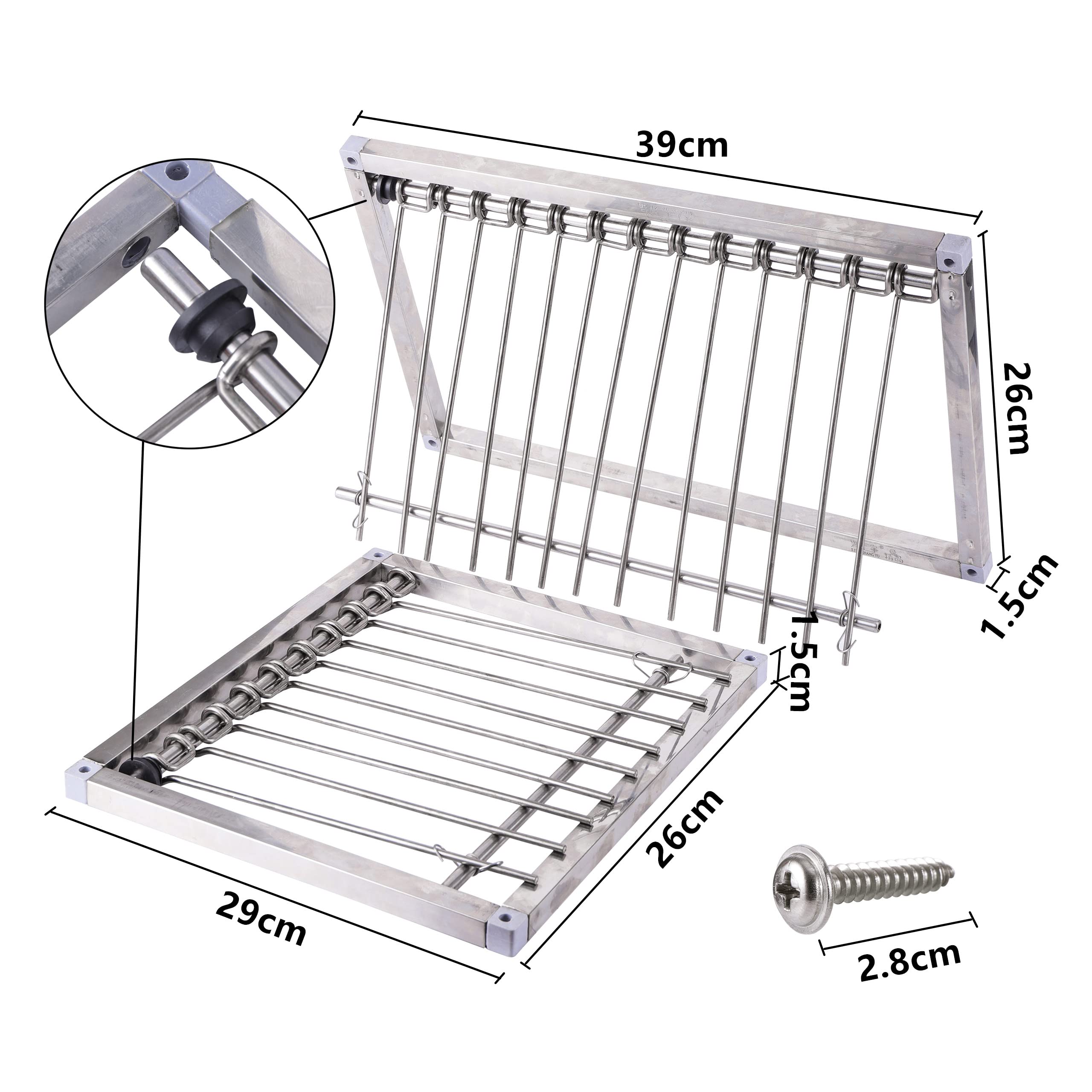TOHONGADON trap frame installation view demonstrates easy setup in a cage.