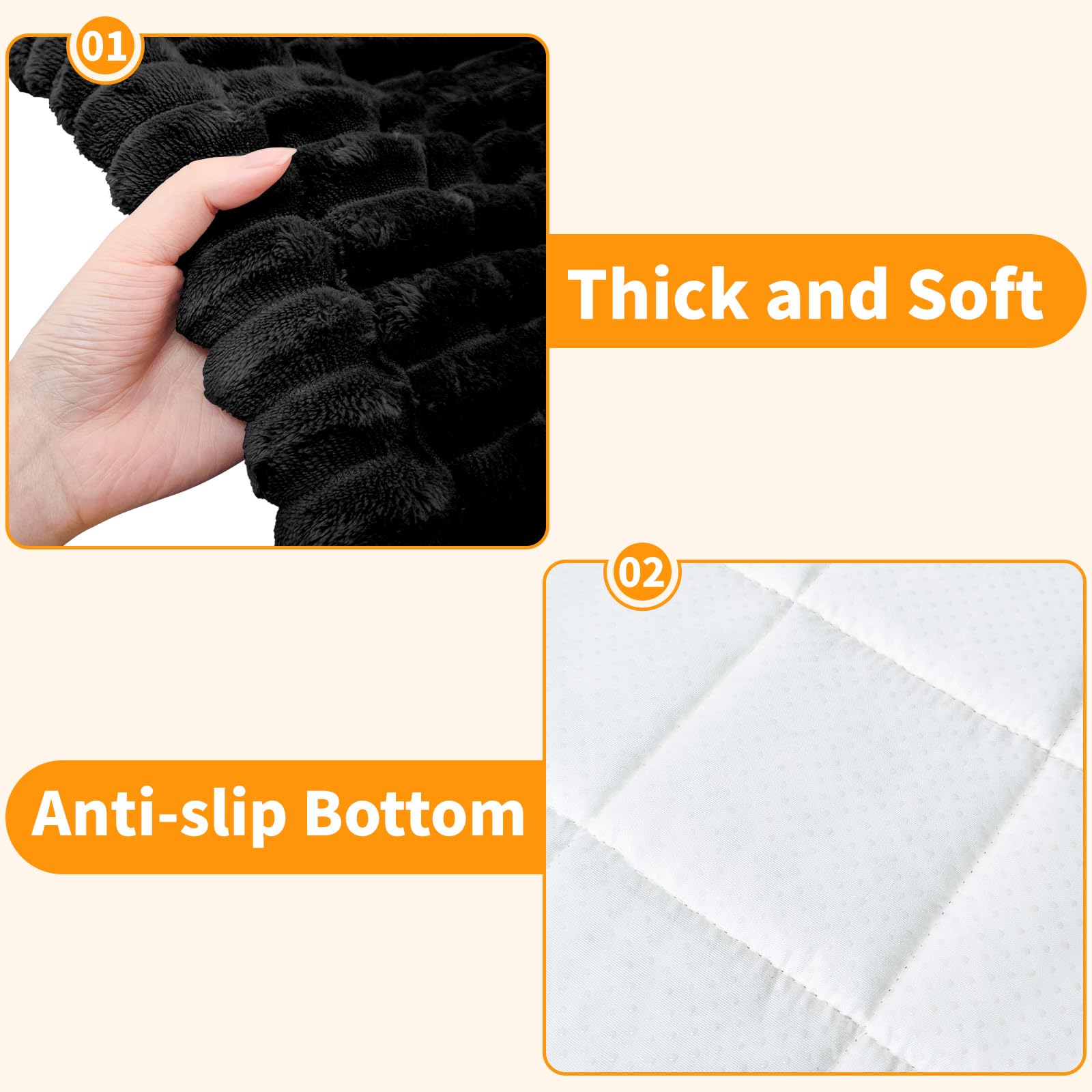 tokameiu dog seat cover easy-clean feature for machine washing