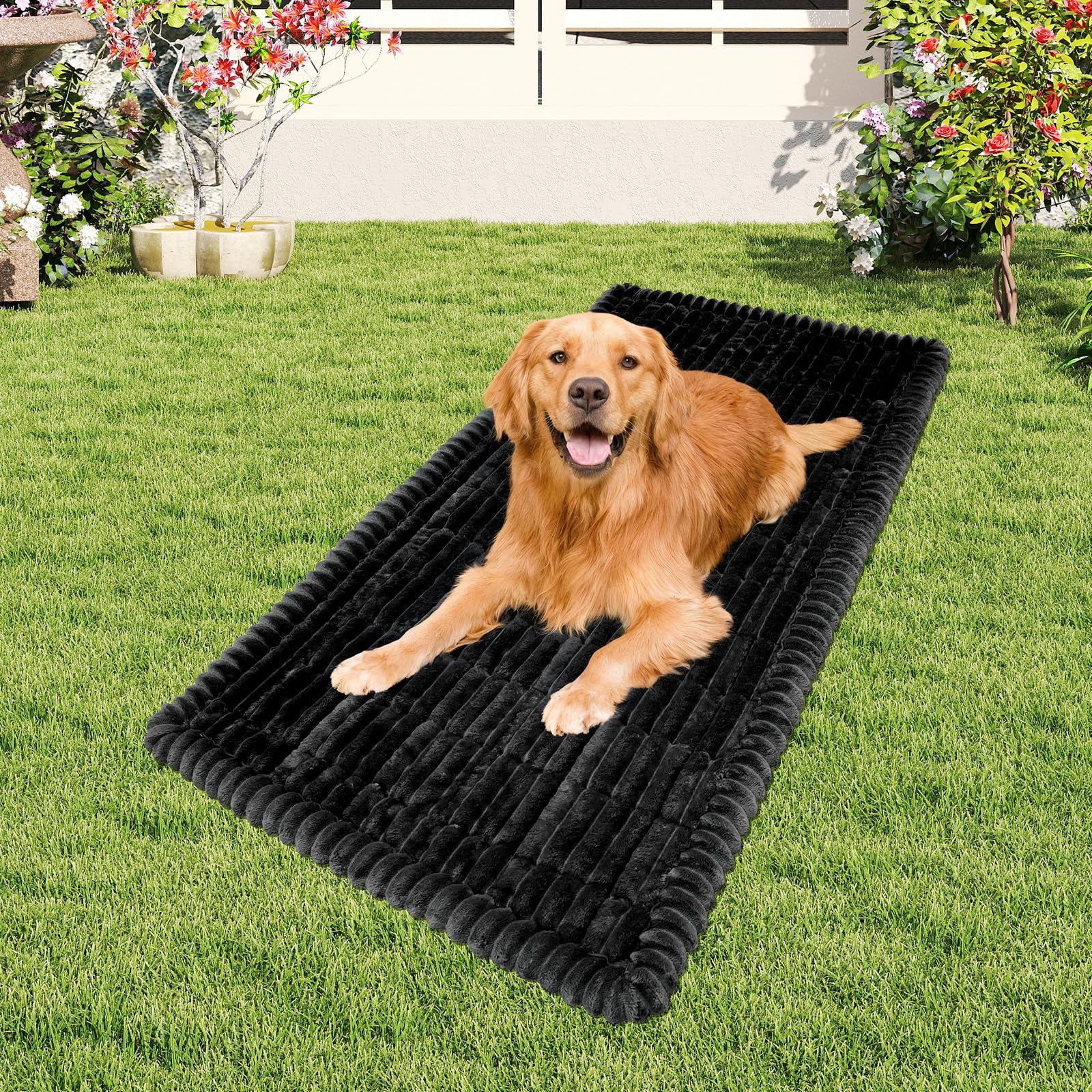 tokameiu dog seat cover full backseat coverage in black color