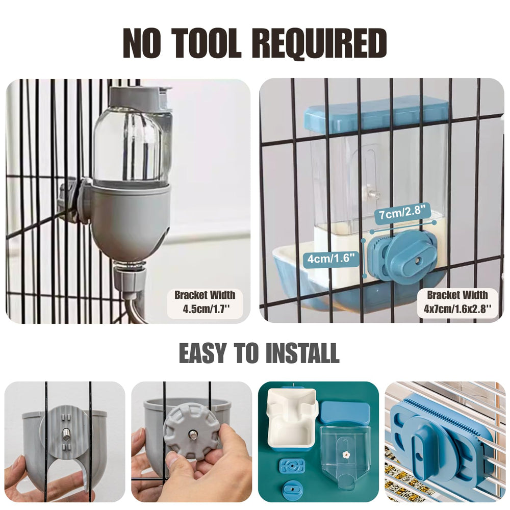 TOKAYIFE automatic pet feeder 27oz capacity reduces frequent refills for multi-day use.