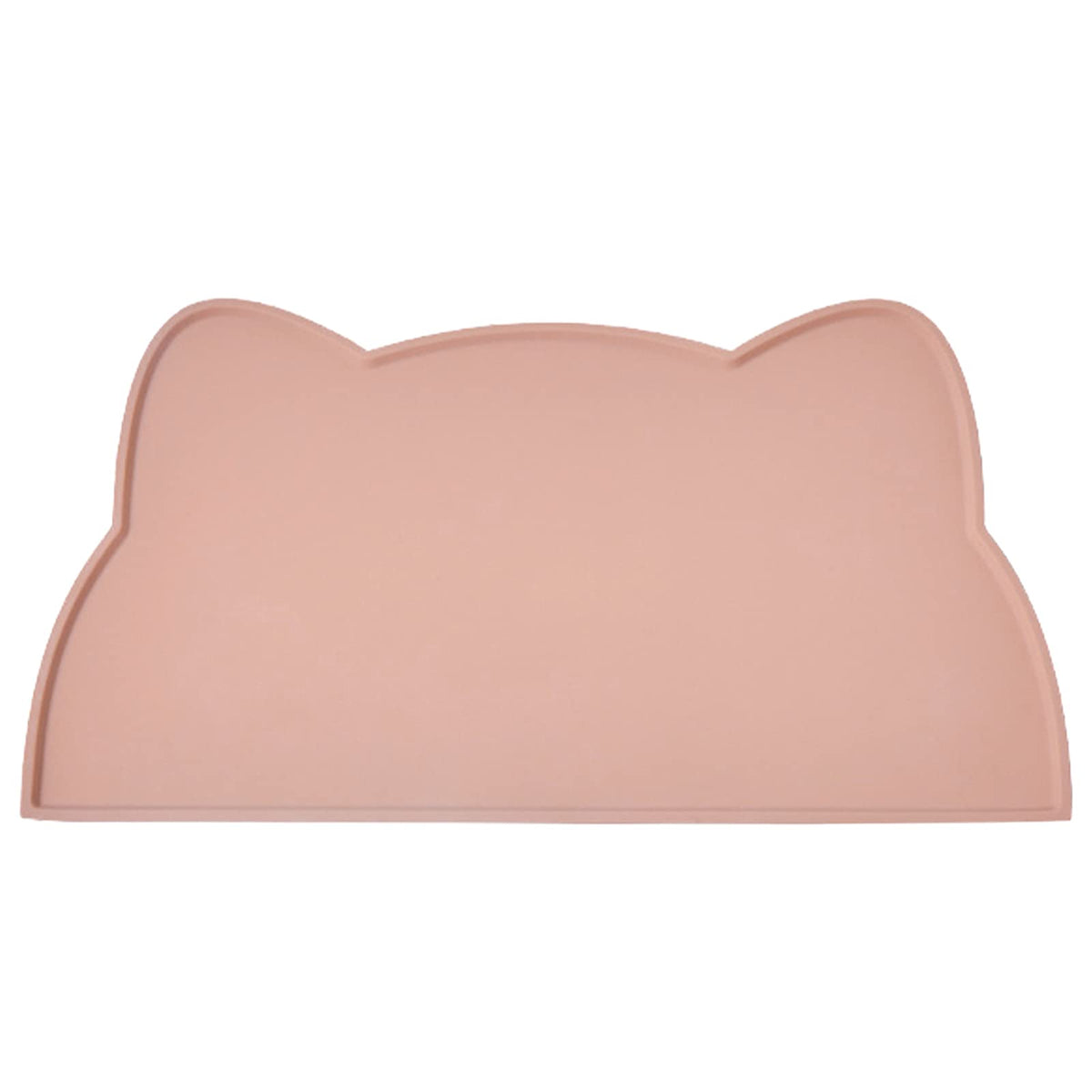 TOKAYIFE cat food mat with bowls demonstrates non-slip grip and mess containment.