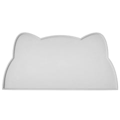 TOKAYIFE Cat Food Mat silicone surface closeup, easy to clean and resistant to spills.