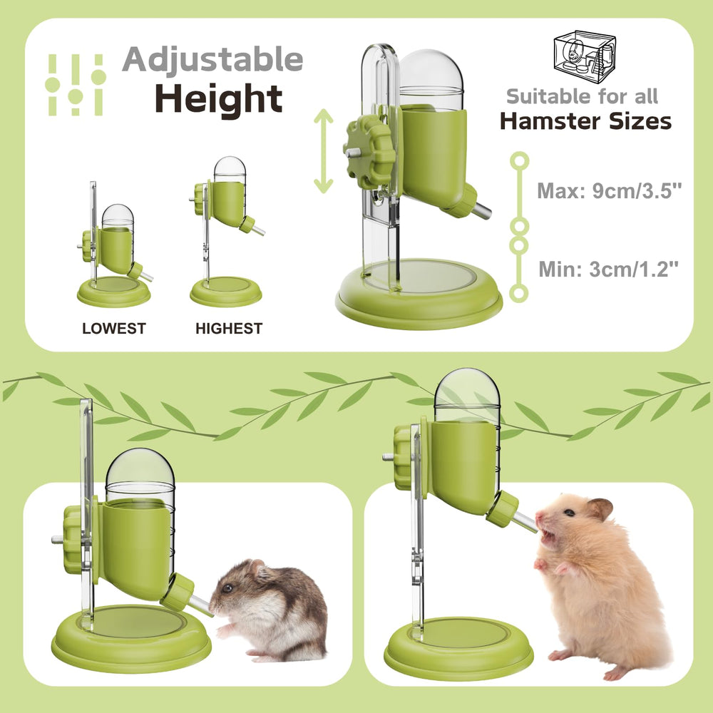 TOKAYIFE water bottle mounted inside cage for easy access