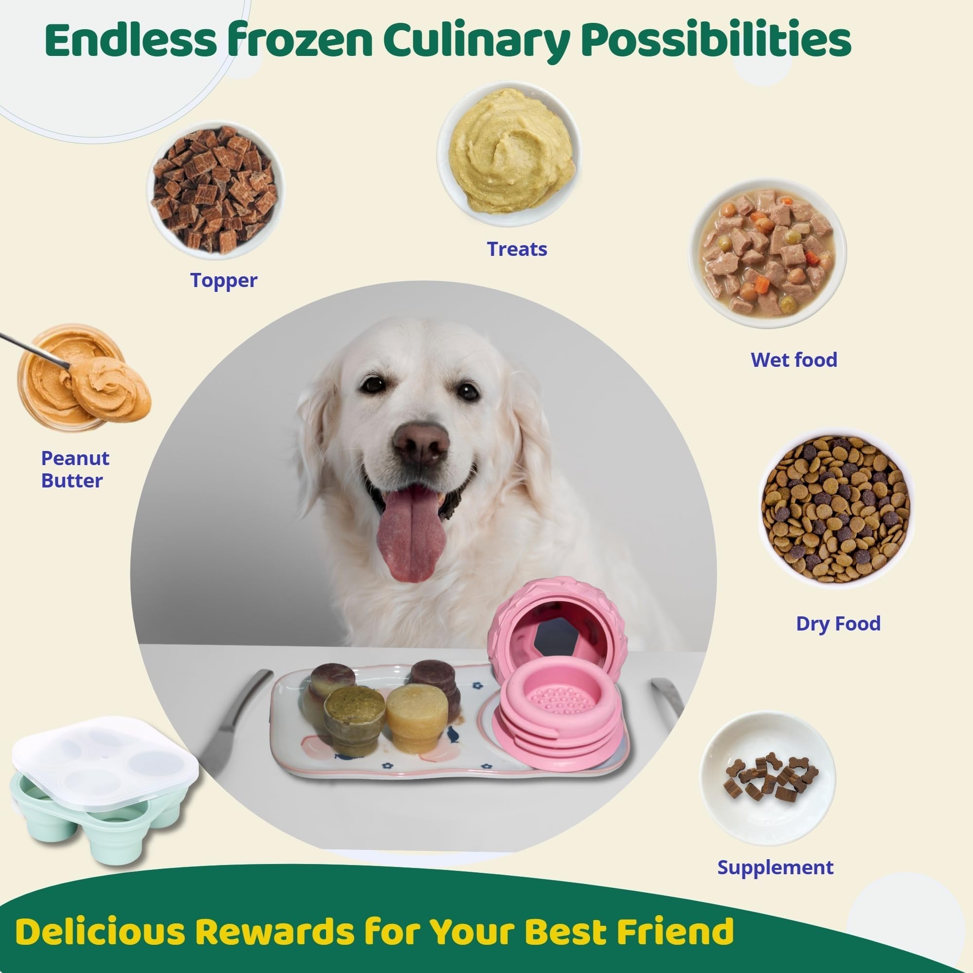 Tokwidget-non-toxic-rubber-toy stands up to chewing and freezing for safe, durable use.