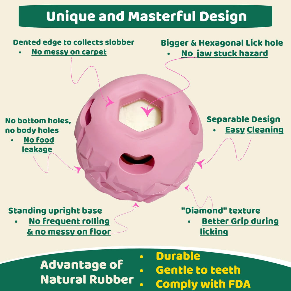 Tokwidget-pupsicle dog toy captures soft-food filling for refreshing, interactive treat time.