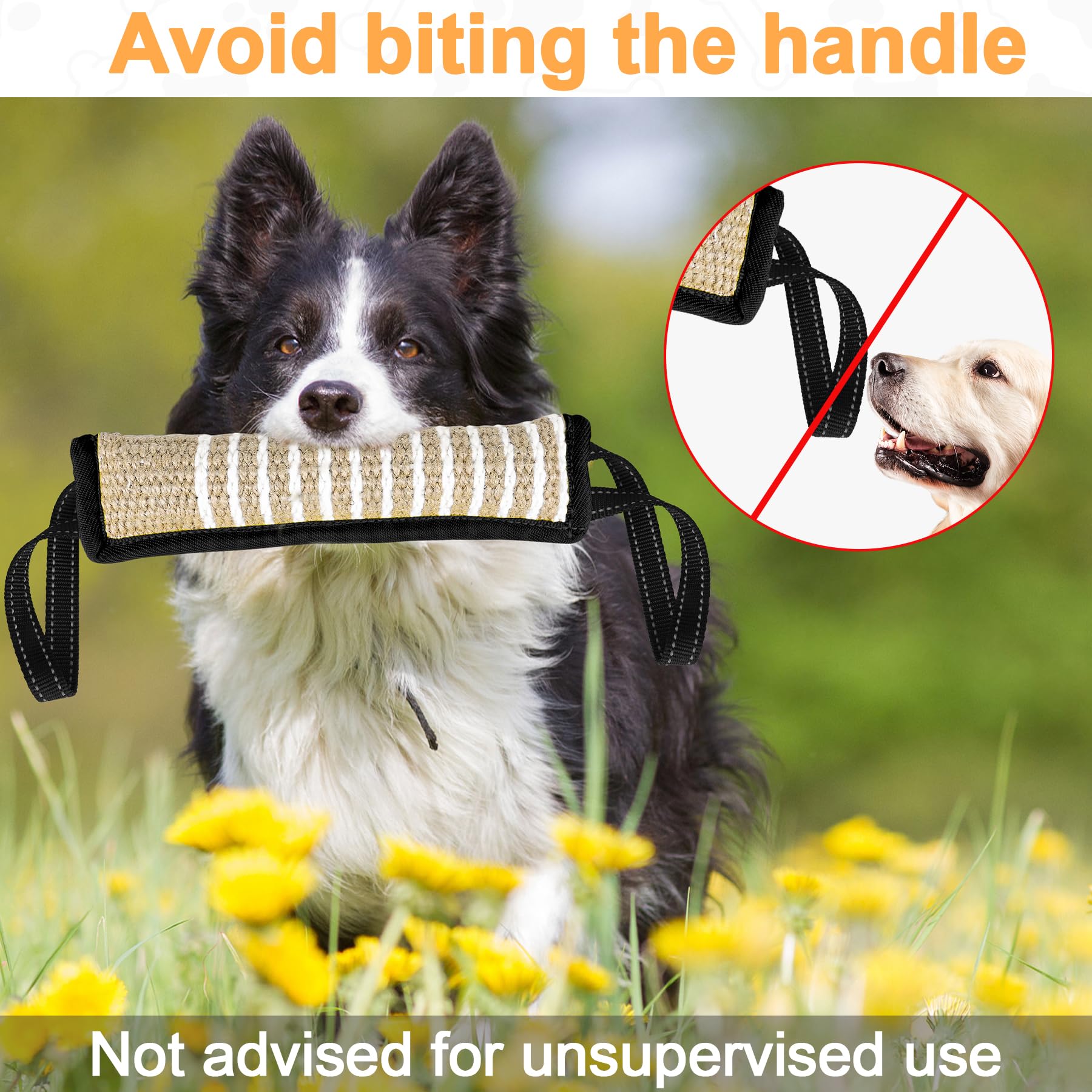 ToLanbbt black line tug toy ready for training and play