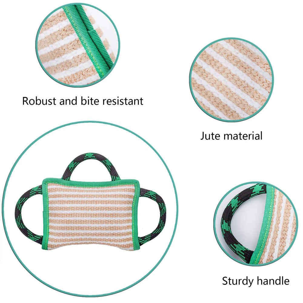 ToLanbbt multi-use training toy promotes engaging games for dogs.