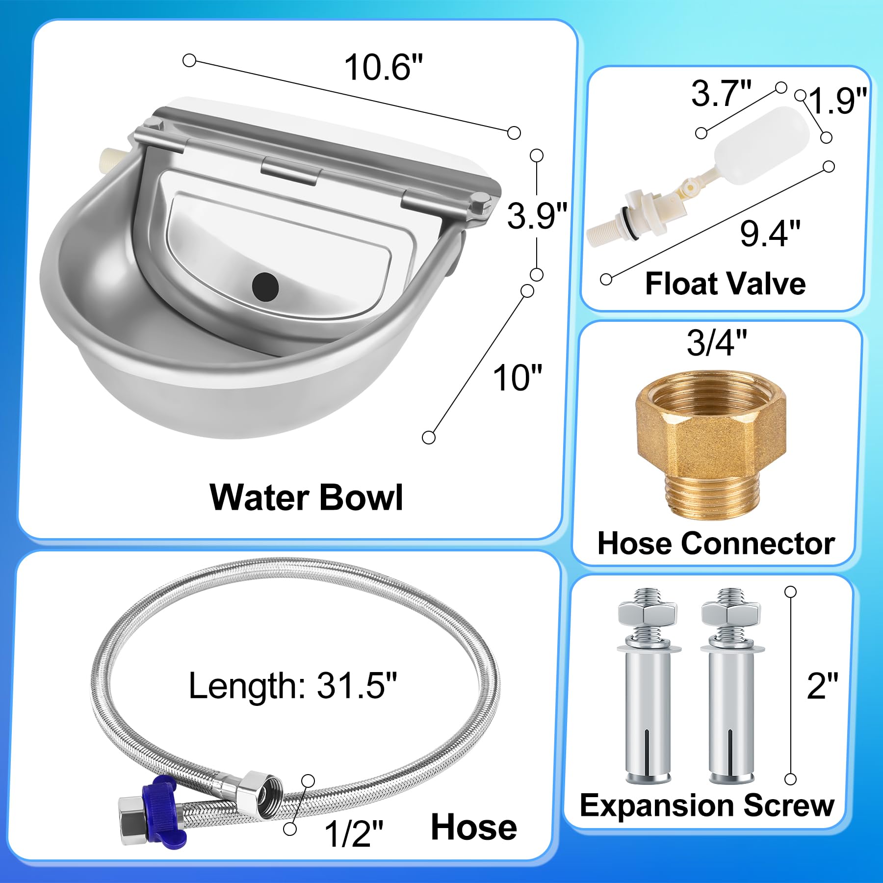 ToLanbbt float-valve-assembly highlights precise water level control