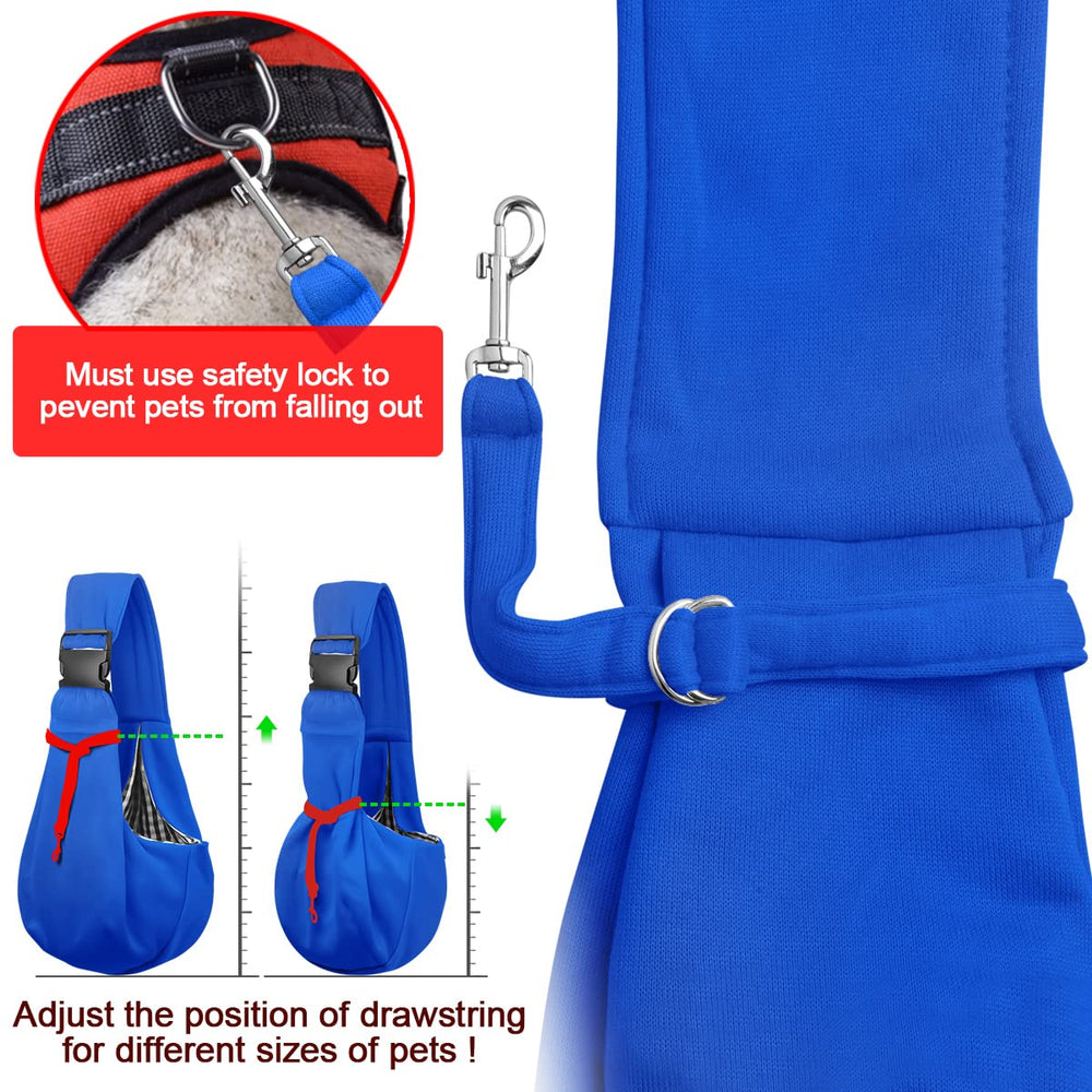 Tomkas small dog carrier safety buckle demonstrates secure restraint during transit